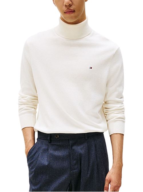 Maglioncino misto cashmere a collo alto Tommy Hilfiger | MW0MW28048Z00